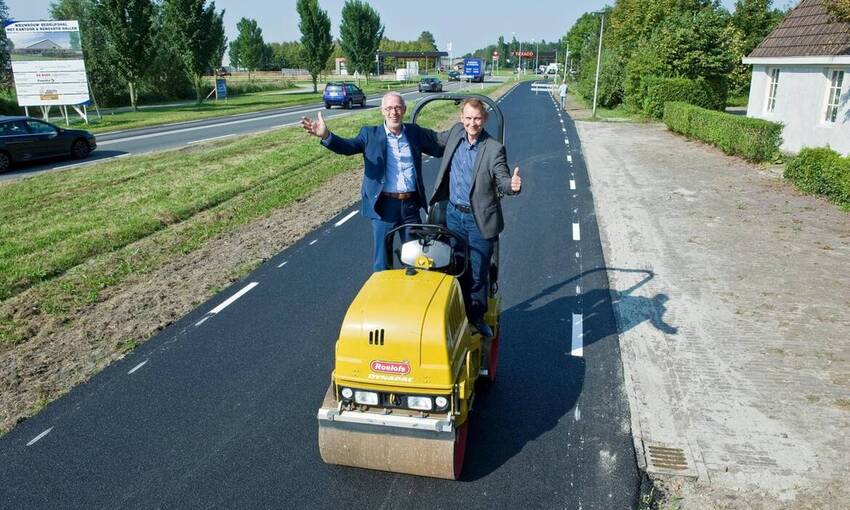 Immagine: Opening fietssnelweg Roelofs